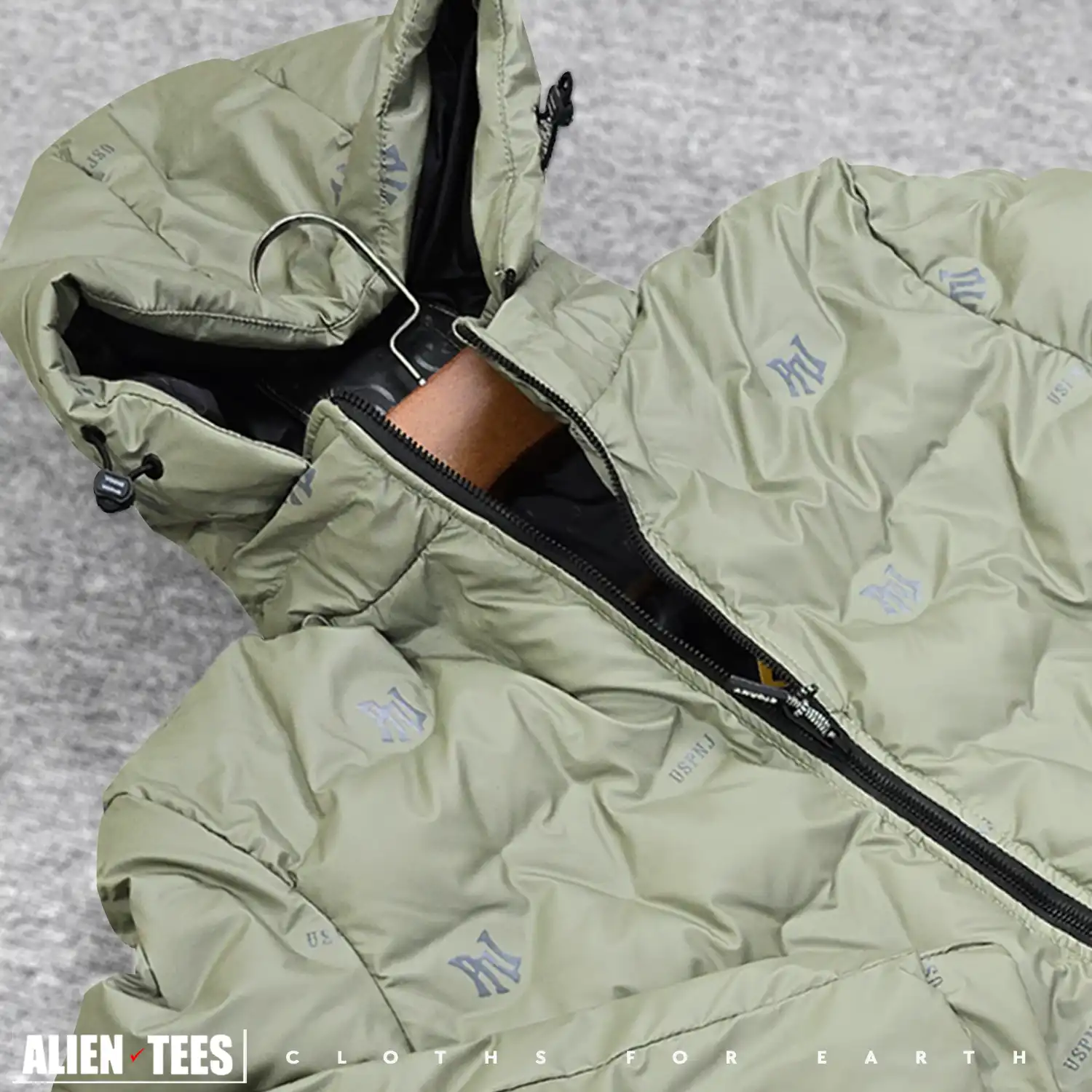 7W47 Pixie Green - Aircore Padded Jacket