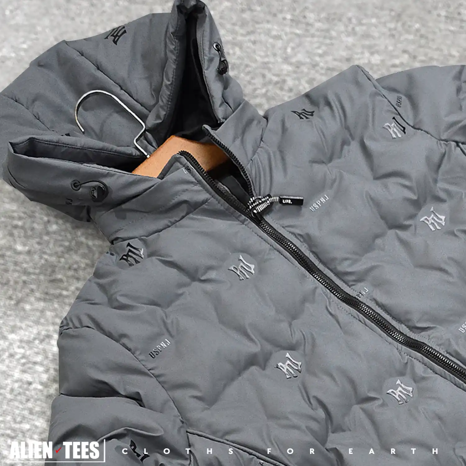 7W49 Arsenic Grey - Aircore Padded Jacket