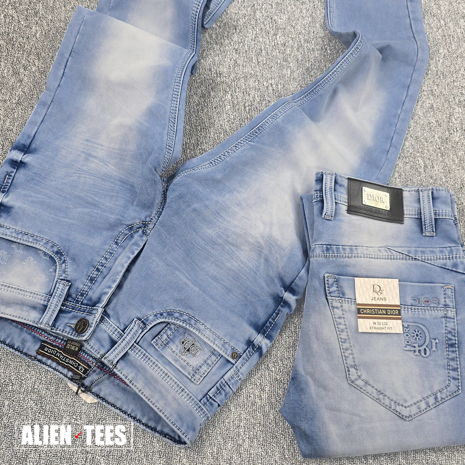 2J124 Faded Sky Blue - Atelier Stitch Denim
