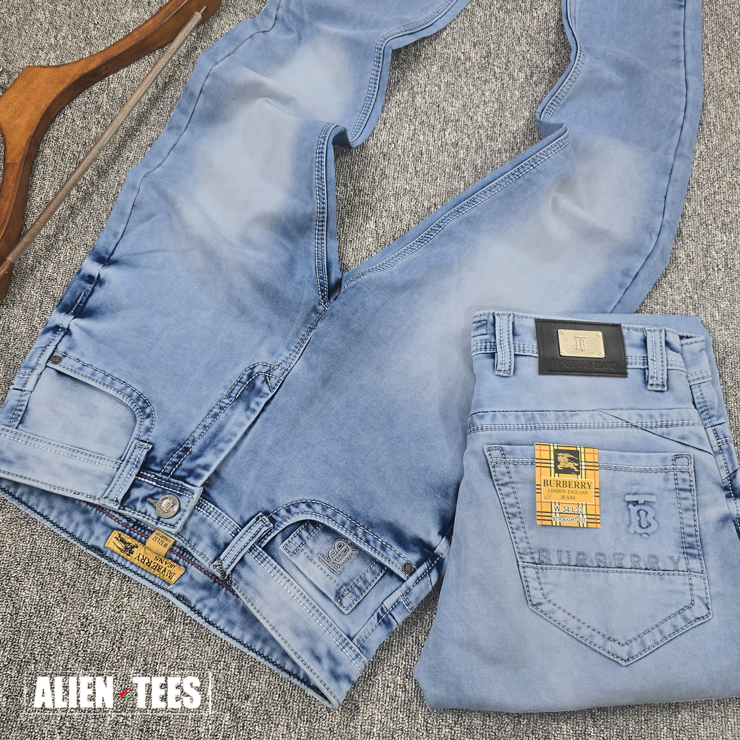 2J132 Faded Sky Blue - Atelier Stitch Denim