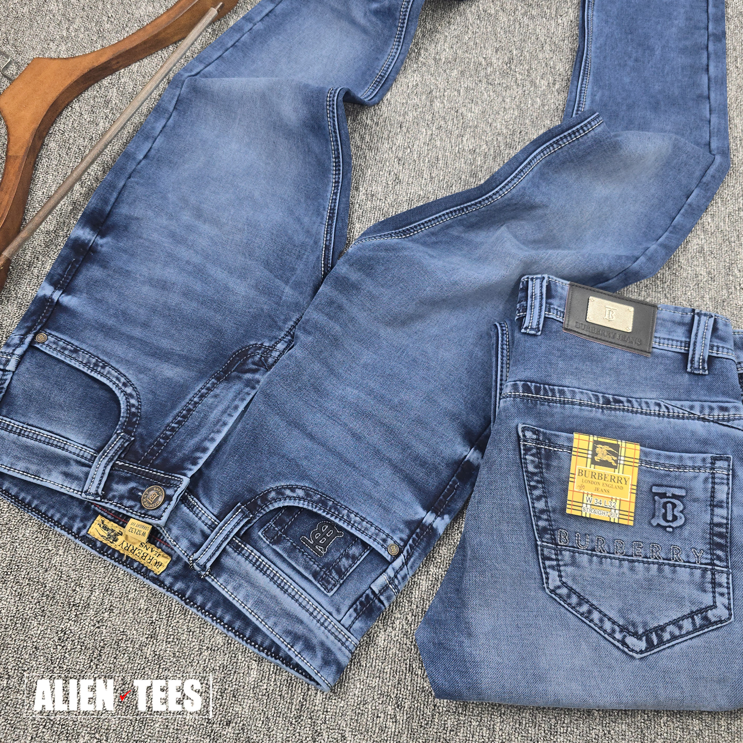 2J135 Faded Medium Blue - Atelier Stitch Denim